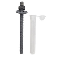 Изображение товара Комплект установки для химического анкера шпилька 8х105 мм гильза 12х80 мм Hard-Fix (2 шт.)