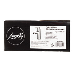 Смеситель для раковины Lavelly Smart однорычажный хром (624587) - фото 4