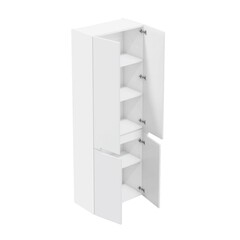 Пенал Sanstar Ориана 60 см подвесной/напольный белый - фото 3