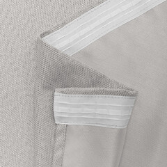 Штора имитация льна шампань 160х260 см Amore Mio (94610) - фото 8