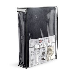 Штора бархат серая 200х270 см Amore Mio (18646) - фото 5