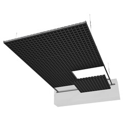 Профиль к подвесному потолку грильято GL15 0,6 м Т-15 черный - фото 2