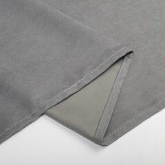 Штора канвас серая 160х260 см Amore Mio (98565) - фото 2