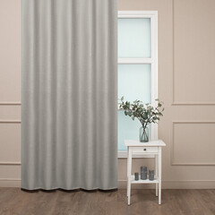 Изображение товара Штора блэкаут бежево-коричневая 160х300 см Amore Mio (99110)