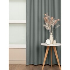 Штора блэкаут темно-серая 160х270 см Amore Mio (99105) - фото 2