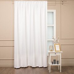 Штора блэкаут белая 160х270 см Amore Mio (99102) - фото 1