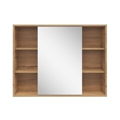Изображение товара Зеркальный шкаф Sanstar Graffa 94,9х72,9х14,8 см подвесной дуб вотан