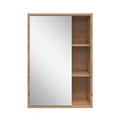 Зеркальный шкаф Sanstar Graffa 50х72,9х14,8 см подвесной дуб вотан - фото 1
