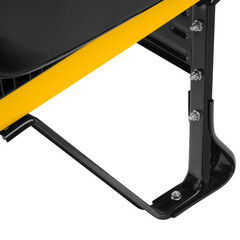 Тачка садово-строительная двухколесная Denzel 140 л 250 кг усиленная (69000) - фото 3