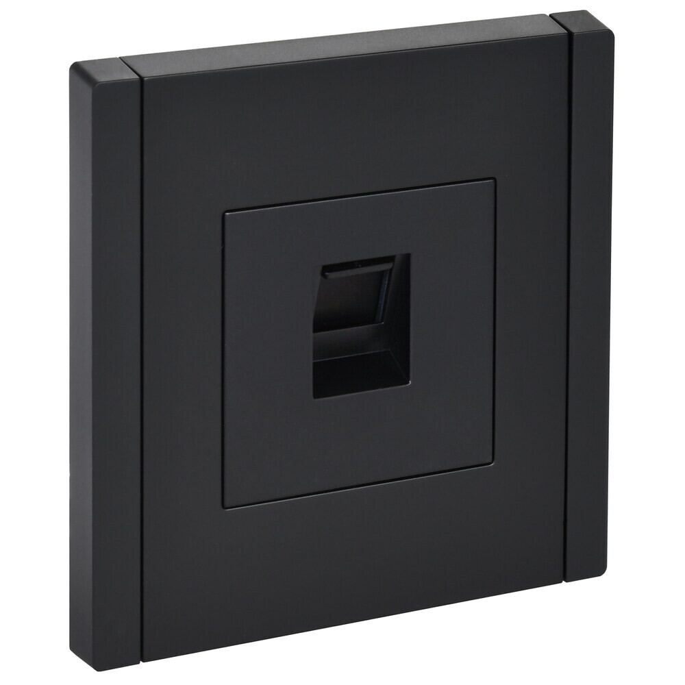 

Розетка компьютерная IEK Forte&Piano FP132 встраиваемая черная RJ45 (FP-K10-1-K02), Черный