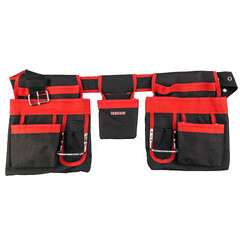 Сумка поясная для инструментов Rexant RE-15 двойная 600х300х30 мм (12-5611) - фото 9