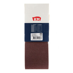 Лента шлифовальная бесконечная КМ Р100 100х610 мм (3 шт.) - фото 3