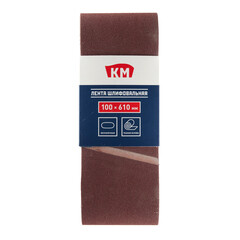 Лента шлифовальная бесконечная КМ Р150 100х610 мм (3 шт.) - фото 4