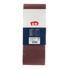 Лента шлифовальная бесконечная КМ Р180 100х610 мм (3 шт.) - фото 3