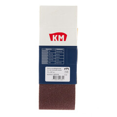 Лента шлифовальная бесконечная КМ Р100 75х457 мм (3 шт.) - фото 3