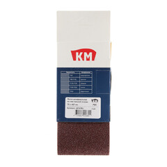 Лента шлифовальная бесконечная КМ Р60 75х457 мм (3 шт.) - фото 3