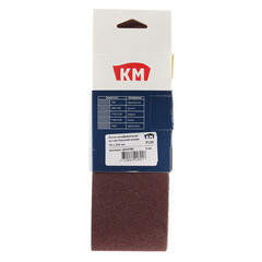 Лента шлифовальная бесконечная КМ Р120 75х533 мм (3 шт.) - фото 3