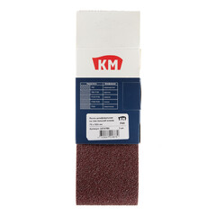 Лента шлифовальная бесконечная КМ Р40 75х533 мм (3 шт.) - фото 3