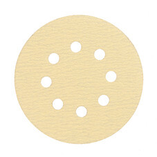 Диск шлифовальный КМ Gold d125 мм P100 на липучку бумажная основа (5 шт.)
