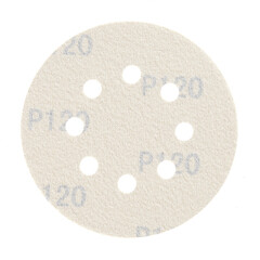 Диск шлифовальный КМ Gold d125 мм P120 на липучку бумажная основа (5 шт.) - фото 4