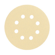 Диск шлифовальный КМ Gold d125 мм P150 на липучку бумажная основа (5 шт.)