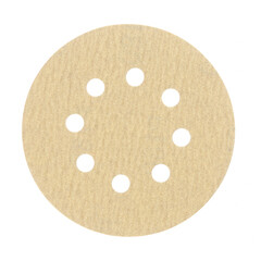 Изображение товара Диск шлифовальный КМ Gold d125 мм P180 на липучку бумажная основа (5 шт.)
