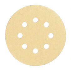 Диск шлифовальный КМ Gold d125 мм P60 на липучку бумажная основа (5 шт.)