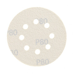 Диск шлифовальный КМ Gold d125 мм P80 на липучку бумажная основа (5 шт.) - фото 4
