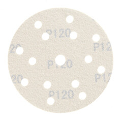 Диск шлифовальный КМ Gold d150 мм P120 на липучку бумажная основа (5 шт.) - фото 4