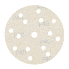 Диск шлифовальный КМ Gold d150 мм P40 на липучку бумажная основа (5 шт.) - фото 4