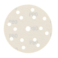 Диск шлифовальный КМ Gold d150 мм P80 на липучку бумажная основа (5 шт.) - фото 4