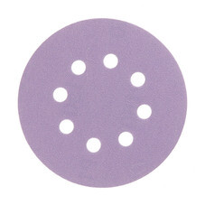 Диск шлифовальный КМ Purple d125 мм P150 на липучку бумажная основа (5 шт.)