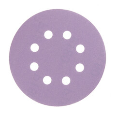 Изображение товара Диск шлифовальный КМ Purple d125 мм P180 на липучку бумажная основа (5 шт.)