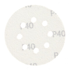 Диск шлифовальный КМ Purple d125 мм P40 на липучку бумажная основа (5 шт.) - фото 4