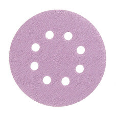 Диск шлифовальный КМ Purple d125 мм P60 на липучку бумажная основа (5 шт.)