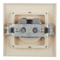 Розетка Svet встраиваемая бежевая (0216-00031) - фото 5