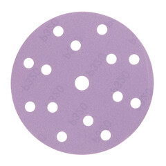 Изображение товара Диск шлифовальный КМ Purple d150 мм P320 на липучку бумажная основа (5 шт.)