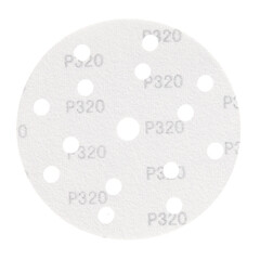 Диск шлифовальный КМ Purple d150 мм P320 на липучку бумажная основа (5 шт.) - фото 4