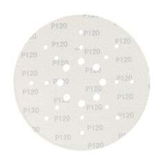 Диск шлифовальный КМ Purple d225 мм P120 на липучку бумажная основа (5 шт.) - фото 4