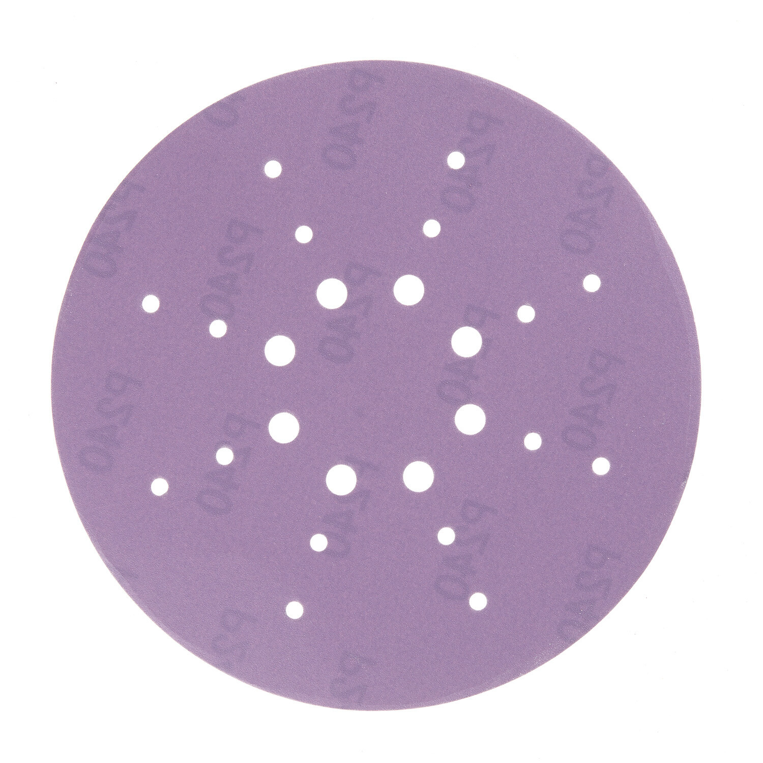 Изображение товара Шлифовальные диски КМ Purple диаметром 225 мм P240 на липучке (5 шт.)