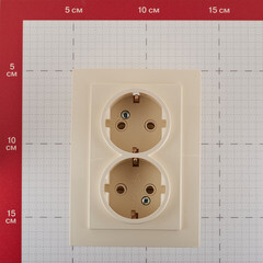 Розетка Svet встраиваемая бежевая (0216-00301) - фото 6