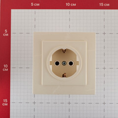Розетка Svet встраиваемая бежевая (0216-00121) - фото 6