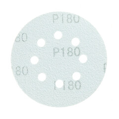 Диск шлифовальный КМ Green Film d125 мм P180 на липучку пленочная основа (5 шт.) - фото 4