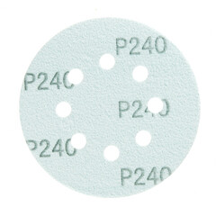 Диск шлифовальный КМ Green Film d125 мм P240 на липучку пленочная основа (5 шт.) - фото 4