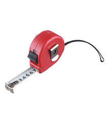 Рулетка с фиксатором 8 м x 25 мм - фото 2