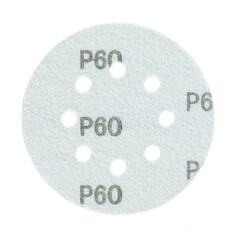 Диск шлифовальный КМ Green Film d125 мм P60 на липучку пленочная основа (5 шт.) - фото 4
