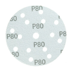 Диск шлифовальный КМ Green Film d150 мм P80 на липучку пленочная основа (5 шт.) - фото 4