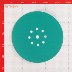 Диск шлифовальный КМ Green Film d225 мм P180 на липучку пленочная основа (3 шт.) - фото 2