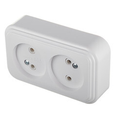 Розетка Svet накладная белая (0215-00371) - фото 4