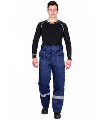 Изображение товара Брюки рабочие утепленные Delta Plus Экспертный-Люкс 44-46 рост 170-176 см синие